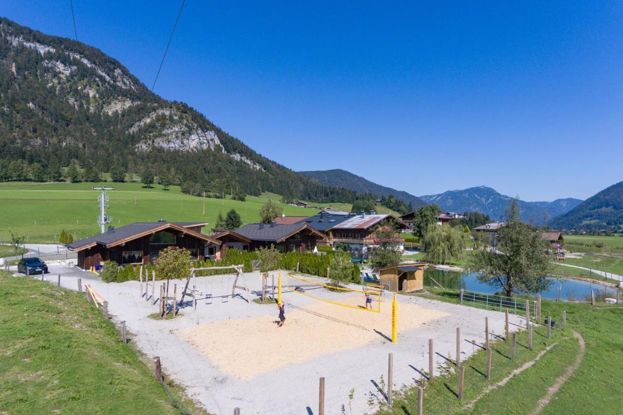 Narzenhof Wellness Chalets, Familien & Luxus Apartments Am Bauernhof St. Johann in Tirol Kültér fotó