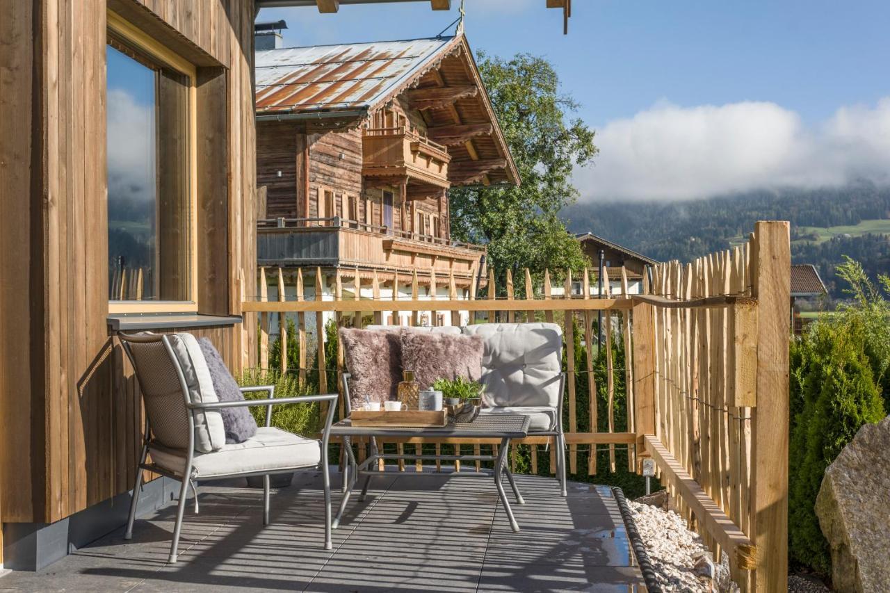 Narzenhof Wellness Chalets, Familien & Luxus Apartments Am Bauernhof St. Johann in Tirol Kültér fotó