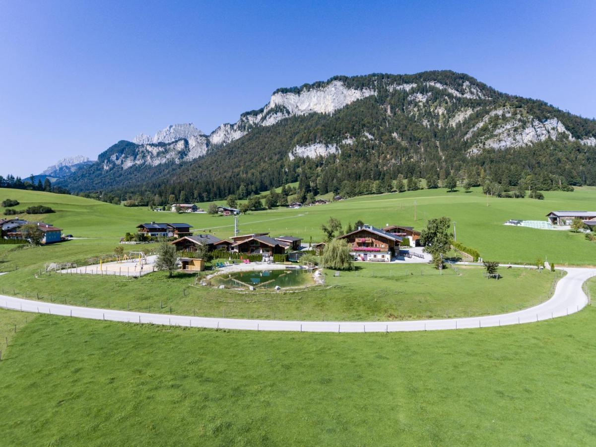 Narzenhof Wellness Chalets, Familien & Luxus Apartments Am Bauernhof St. Johann in Tirol Kültér fotó