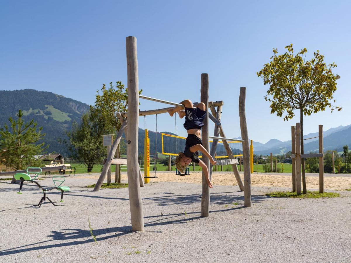 Narzenhof Wellness Chalets, Familien & Luxus Apartments Am Bauernhof St. Johann in Tirol Kültér fotó