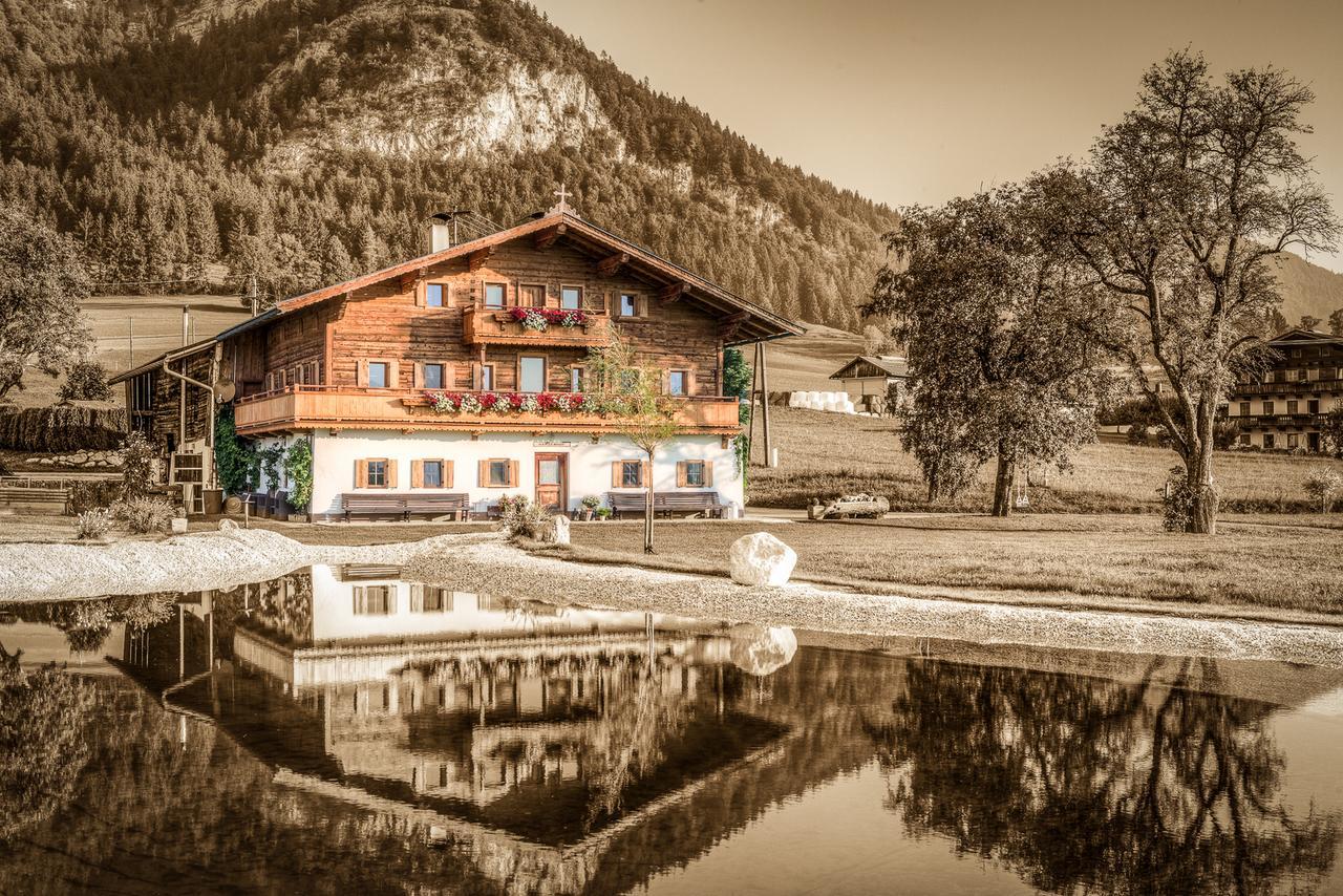 Narzenhof Wellness Chalets, Familien & Luxus Apartments Am Bauernhof St. Johann in Tirol Kültér fotó