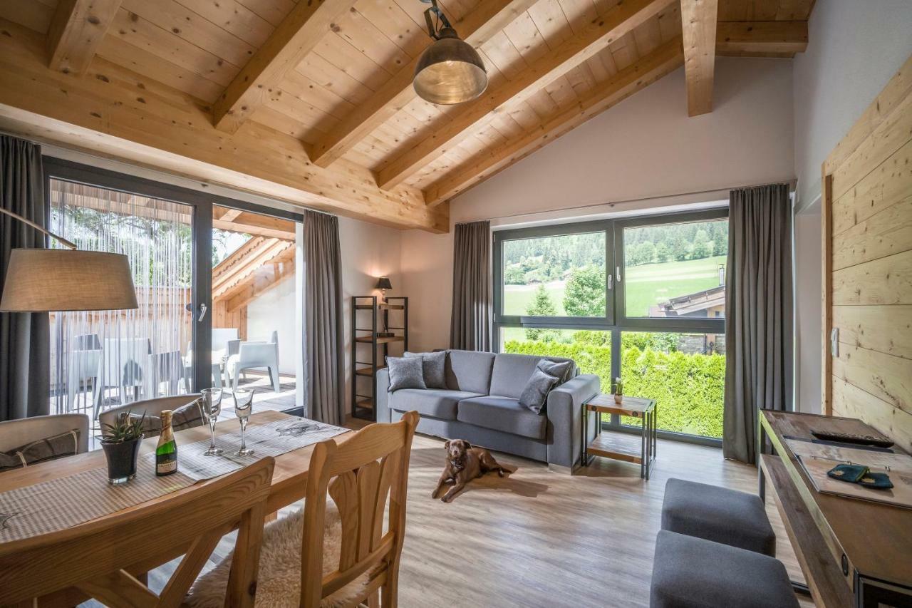 Narzenhof Wellness Chalets, Familien & Luxus Apartments Am Bauernhof St. Johann in Tirol Kültér fotó