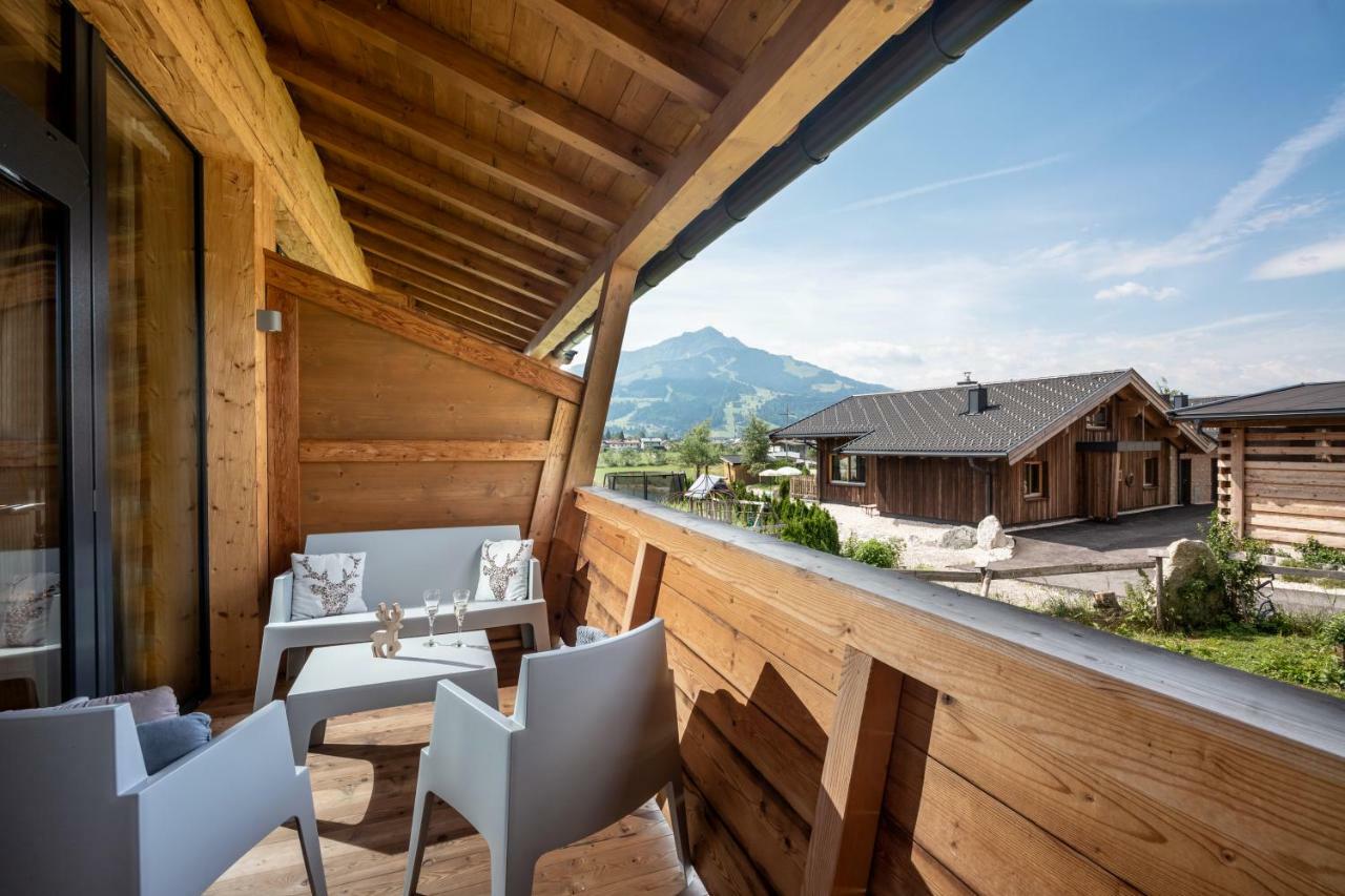 Narzenhof Wellness Chalets, Familien & Luxus Apartments Am Bauernhof St. Johann in Tirol Kültér fotó